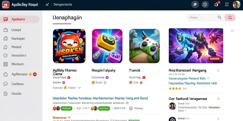 Tangkapan layar menampilkan grafis yang memukau dalam permainan.