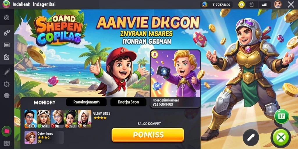 Grafis game yang memukau dan efek suara yang menawan.