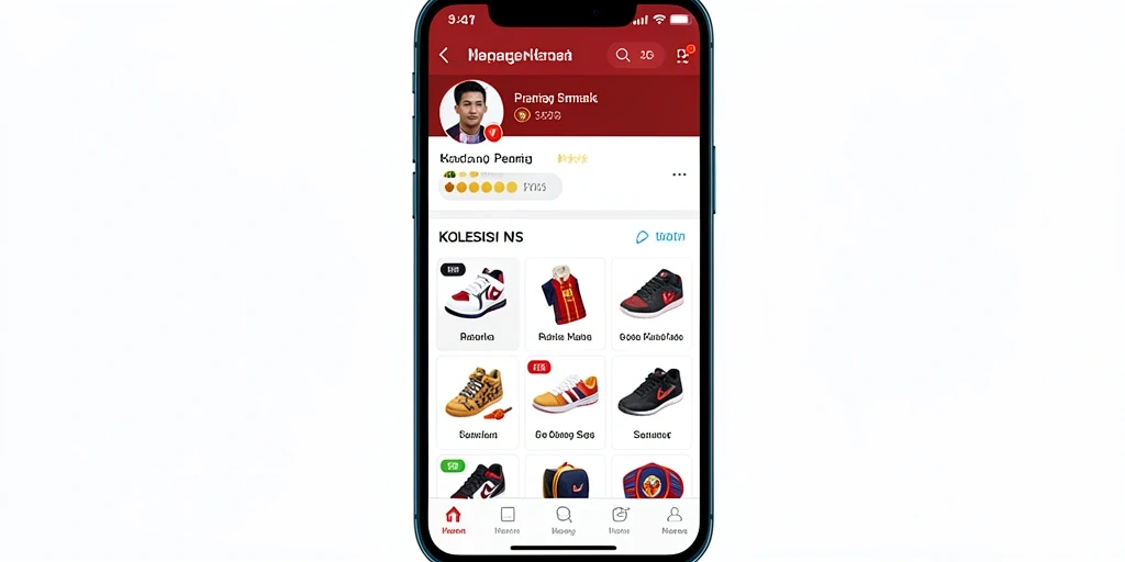 Screenshot turnamen dengan hadiah menarik.