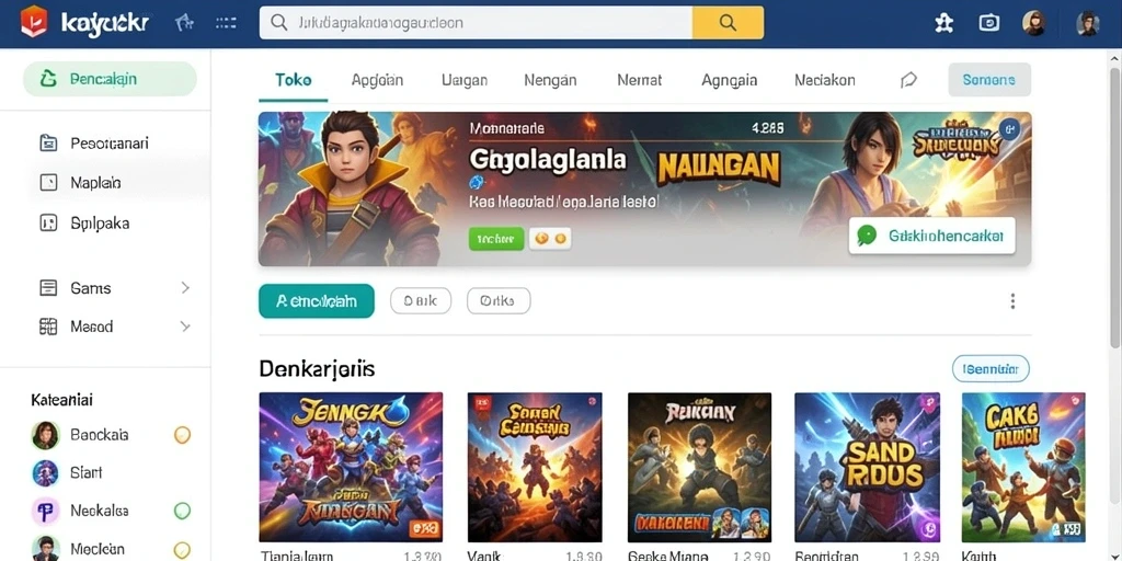 Fitur komunitas yang memungkinkan pemain berinteraksi dan berbagi tips.