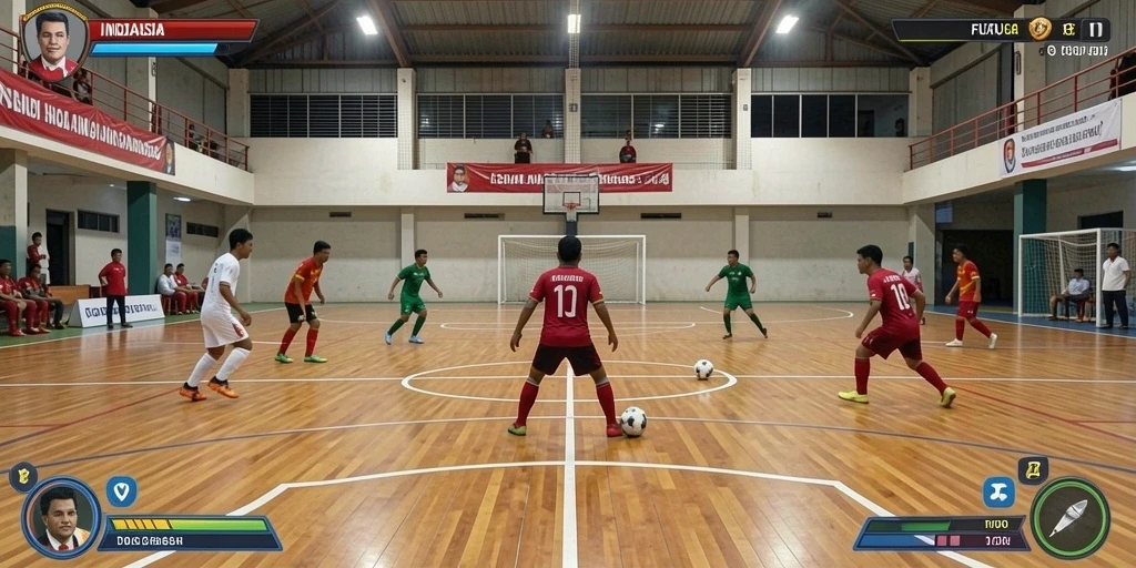Screenshot dari turnamen dengan hadiah menarik.