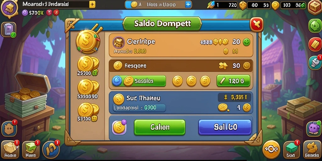 Screenshot fitur sosial untuk berinteraksi dengan teman.