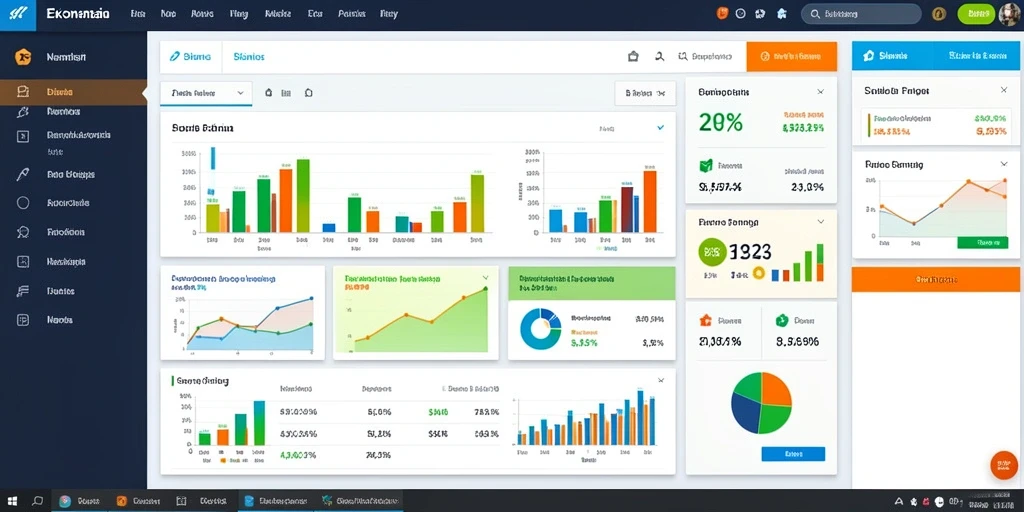 Tampilan dashboard pengguna yang mudah dipahami.