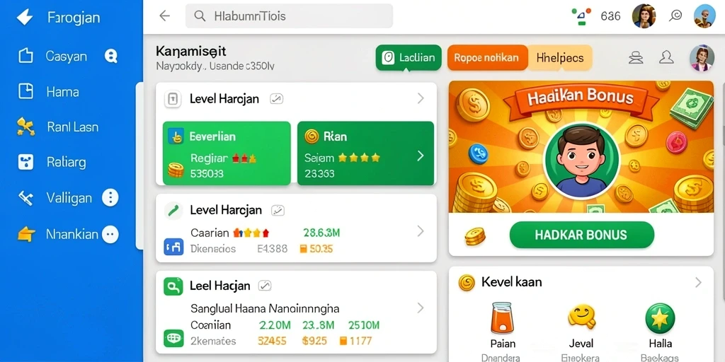 Ragam karakter dengan kemampuan unik.