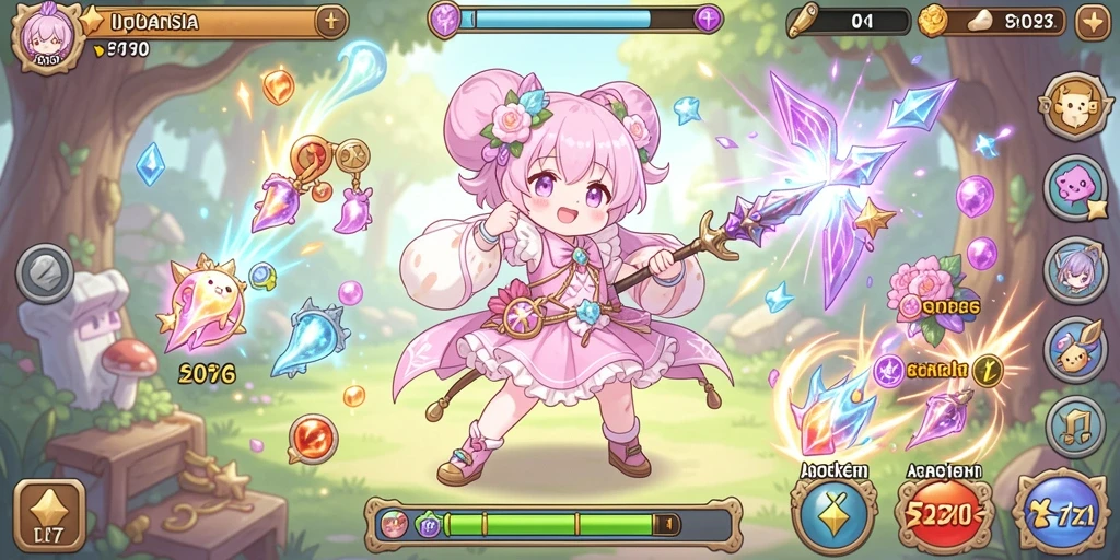 Grafis menakjubkan saat menjelajahi dunia game.