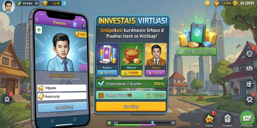 Momen meraih jackpot yang menggembirakan.