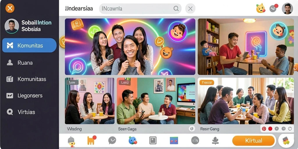 Tangkapan layar memperlihatkan aksi seru dalam mode multiplayer.