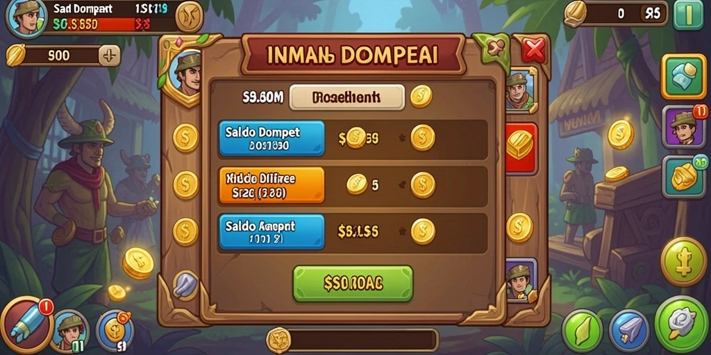 Berbagai reward dan hadiah menarik untuk pemain.