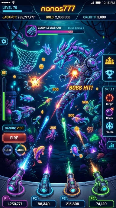 nanas777 — layar beranda